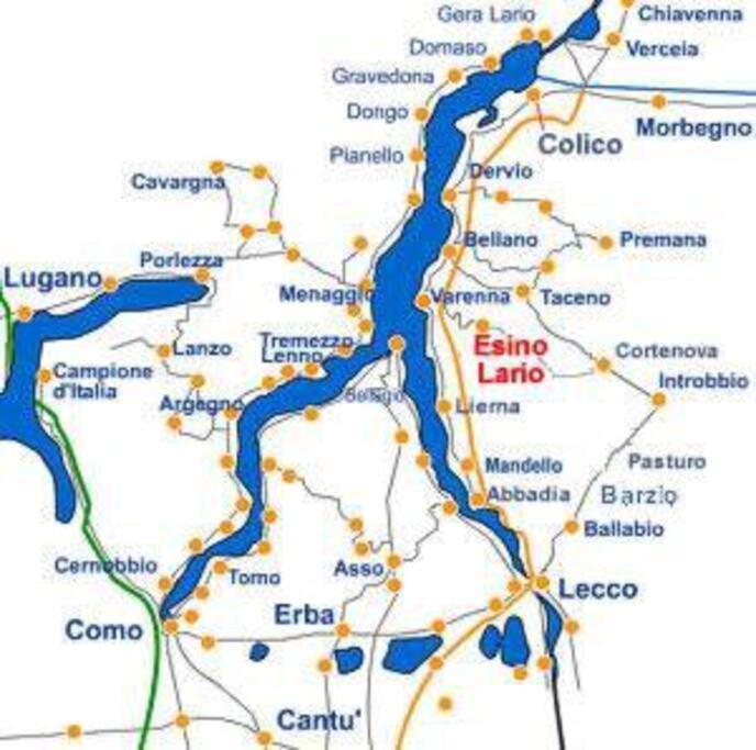 Mansarda Fra Monte E Lago Esino Lario Exteriör bild