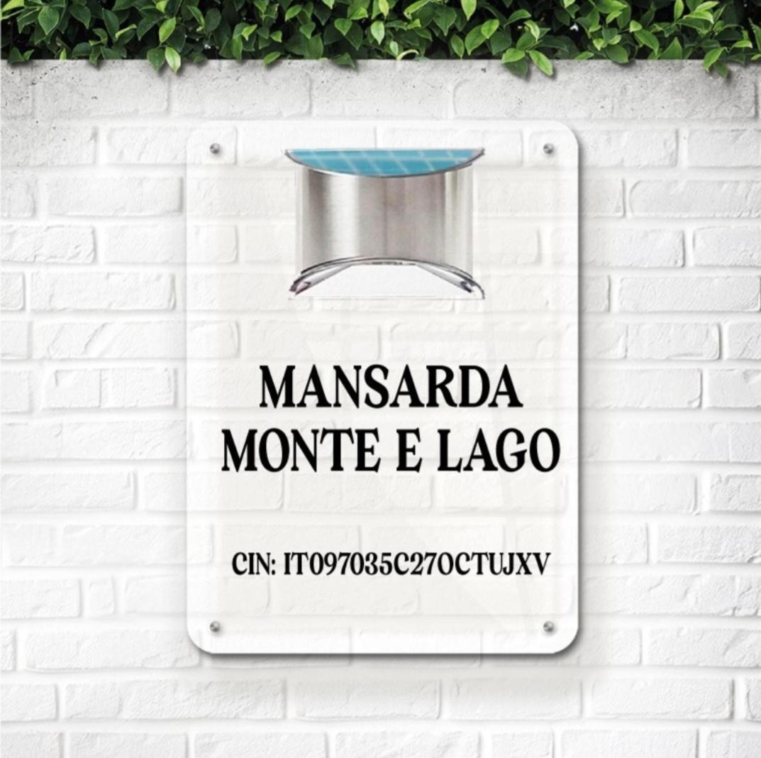 Mansarda Fra Monte E Lago Esino Lario Exteriör bild